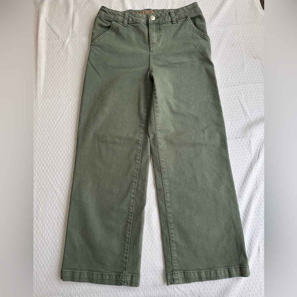 Cat & Jack Women's Flare Olive Jeans